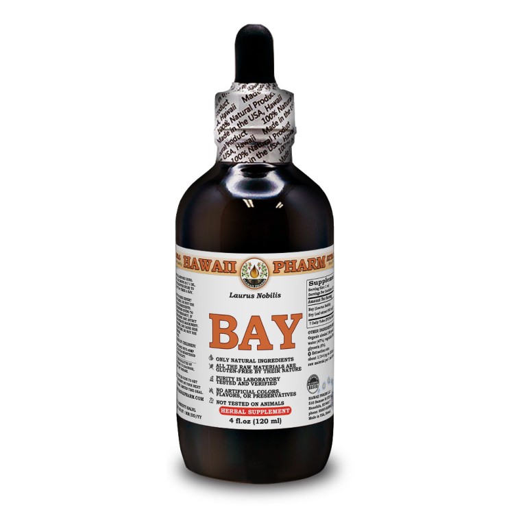 Bay Liquid Extract, Bay (Laurus Nobilis) Dried Leaf Tincture