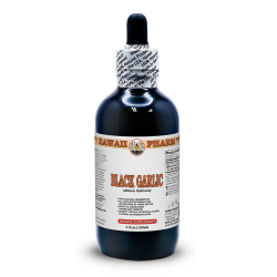 Black Garlic (Allium Sativum) Tincture, Organic Dried Powder Liquid Extract, Da Suan, Herbal Supplement