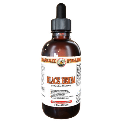 Black Henna (Indigofera Tinctoria) Tincture, Dried Powder Liquid Extract