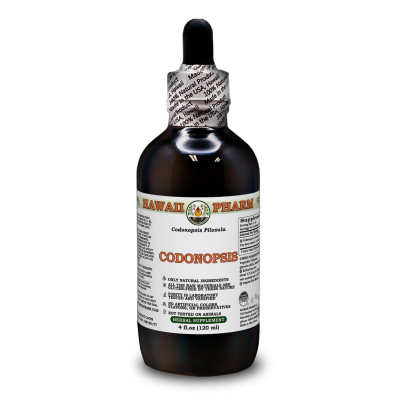 Codonopsis Alcohol-FREE Liquid Extract, Organic Codonopsis (Codonopsis Pilosula) Dried Root Glycerite