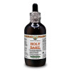 Holy Basil Alcohol-FREE Liquid Extract, Organic Holy Basil (Ocimum tenuiflorum) Dried Leaf Glycerite