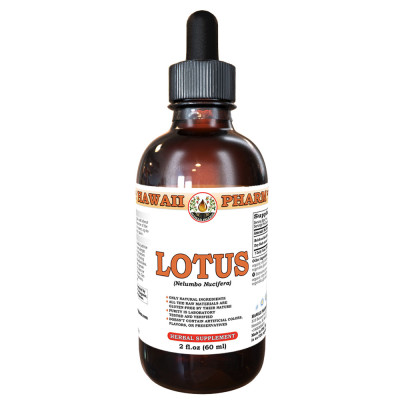 Lotus (Nelumbo Nucifera) Tincture, Certified Organic Dried Seed Liquid Extract