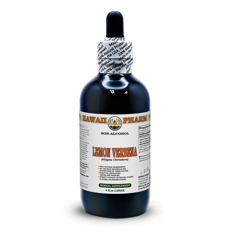 Lemon Verbena AlcoholFREE Liquid Extract, Lemon Verbena (Aloysia