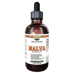 Malva (Malva Sylvestris) Tincture, Dried Flower ALCOHOL-FREE Liquid Extract