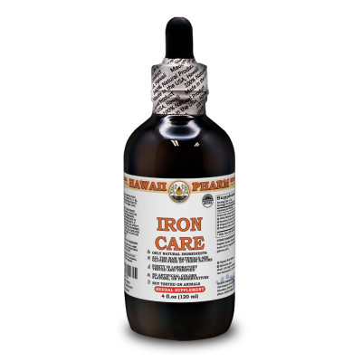 Iron Care Liquid Extract, Herbal Liquid Extract, Alfalfa, Dandelion, Nettle, Red Raspberry, Yellow Dock Tincture