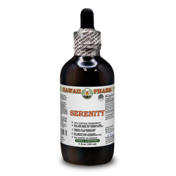 Serenity Alcohol-FREE Herbal Liquid Extract, Brahmi Herb, Valerian Root, Passionflower Leaf Glycerite
