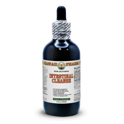 Intestinal Cleanse Alcohol-FREE Herbal Liquid Extract, Cranberry, Garlic, Black Walnut, Papaya, Pau D'Arco, Pumpkin Glycerite