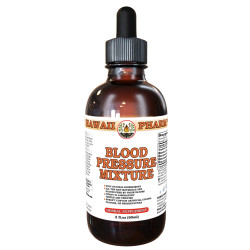 Blood Pressure Mixture Liquid Extract, Hawthorn berry, Motherwort herb, Marshmallow leaf, Flax seed Tincture Herbal Supplement