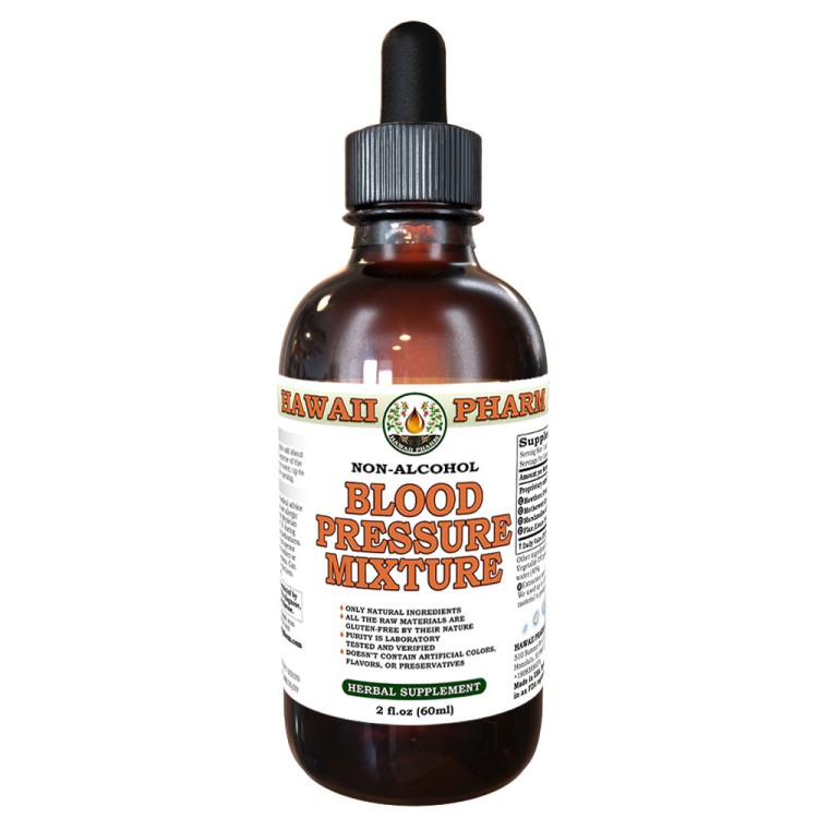Blood Pressure Mixture AlcoholFREE Herbal Liquid Extract, Hawthorn