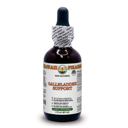 Gallbladder Support Alcohol-FREE Herbal Liquid Extract, Green Tea leaf, Turmeric root, Milk Thistle seed Glycerite