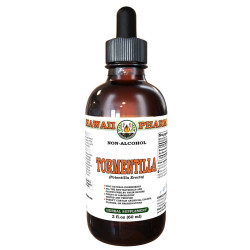 Tormentilla (Potentilla Erecta) Tincture, Wildcrafted Dried Root ALCOHOL-FREE Liquid Extract