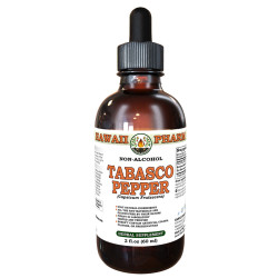 Tabasco Pepper (Capsicum Frutescens) Tincture, Dried Fruit ALCOHOL-FREE Liquid Extract