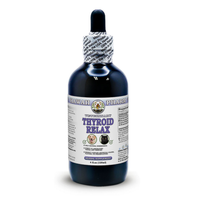Thyroid Relax, Veterinary Natural Alcohol-FREE Liquid Extract, Pet Herbal Supplement