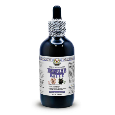 Immune Kitty, Veterinary Natural Alcohol-FREE Liquid Extract, Pet Herbal Supplement