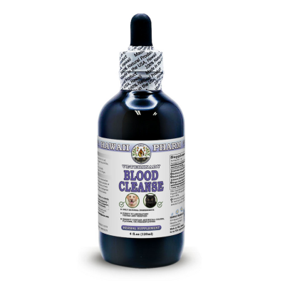 Blood Cleanse, Veterinary Natural Alcohol-FREE Liquid Extract, Pet Herbal Supplement