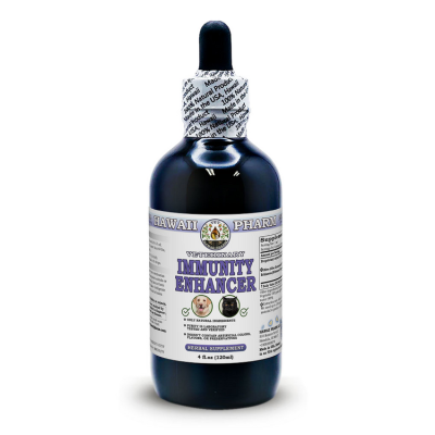 Immunity Enhancer, Veterinary Natural Alcohol-FREE Liquid Extract, Pet Herbal Supplement