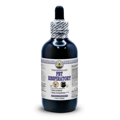 Pet Respiratory, Veterinary Natural Alcohol-FREE Liquid Extract, Pet Herbal Supplement