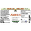 Amber, Hu Po (Succinum) Tincture, Dried Amber Resin ALCOHOL-FREE Liquid Extract, Amber, Glycerite Herbal Supplement