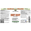 Beet Root (Beta Vulgaris) Tincture, Certified Organic Dried Root ALCOHOL-FREE Liquid Extract