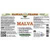 Malva (Malva Sylvestris) Tincture, Wildcrafted Dried Leaf ALCOHOL-FREE Liquid Extract, Malva, Glycerite Herbal Supplement