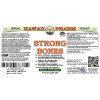 Strong Bones Alcohol-FREE Herbal Liquid Extract, Black Cohosh Dried Root, Red Clover Dried Herb, Horsetail Dried Herb Glycerite