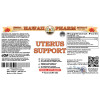 Uterus Support Liquid Extract, Vitex berry, Bromelain powder, Cat's Claw inner bark Tincture Herbal Supplement