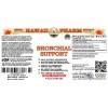 Bronchial Support Liquid Extract, Echinacea Dried Root, Garlic Dried Bulb, Umckaloabo Dried Root Tincture Herbal Supplement