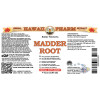 Madder Root Liquid Extract, Madder Root (Rubia Tinctoria) Dried Root Tincture