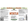 Myrtle (Myrtus Communis) Tincture, Certified Organic Dried Leaf ALCOHOL-FREE Liquid Extract