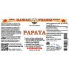 Papaya Liquid Extract, Organic Papaya (Carica papaya) Dried Leaf Tincture