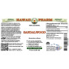 Sandalwood (Santalum Album) Tincture, Dried Wood ALCOHOL-FREE Liquid Extract
