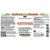 Vetiver, Khus (Chrysopogon Zizanioides) Tincture, Dried Herb ALCOHOL-FREE Liquid Extract, Vetiver, Glycerite Herbal Supplement