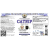 Catnip (Nepeta Cataria) Certified Organic Dried leaf and flower Veterinary Natural Alcohol-FREE Liquid Extract, Pet Herbal Supplement