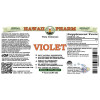 Violet, Zi Hua Di Ding (Viola Yedoensis) Tincture, Dried Herb ALCOHOL-FREE Liquid Extract, Violet, Glycerite Herbal Supplement